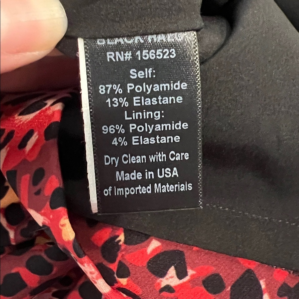 NWT Black Halo Parker Leopard Print Dress Size 4 - Picture 10 of 10